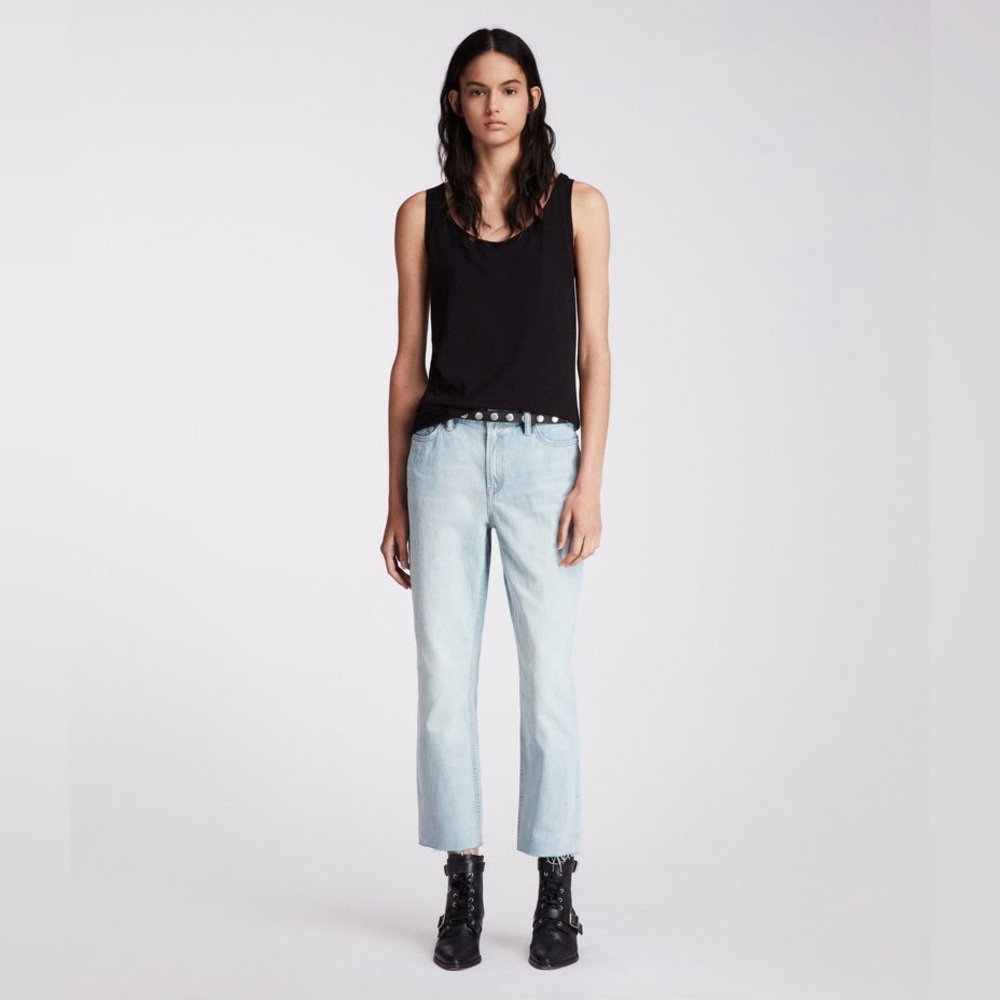 All Saints Ella Boyfriend Jeans Size 28